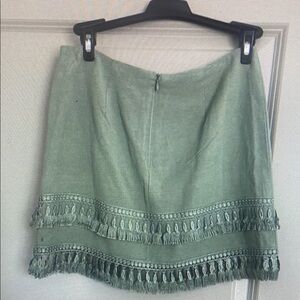 NWT Lulu’s tassel mini skirt size XS